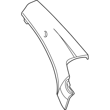 BMW 51-43-7-143-133 Lateral Trim Panel Top Rear Left