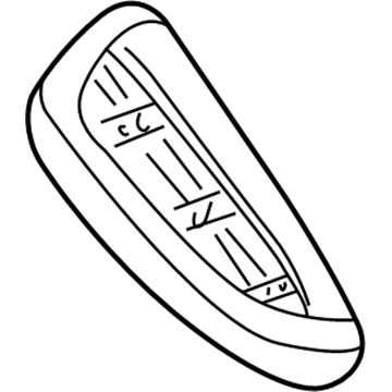 BMW 51-43-7-002-059 Armrest Rear Left