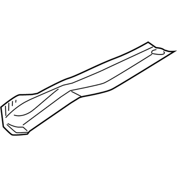 BMW 41-11-7-225-043 Console, Gearbox Support, Left