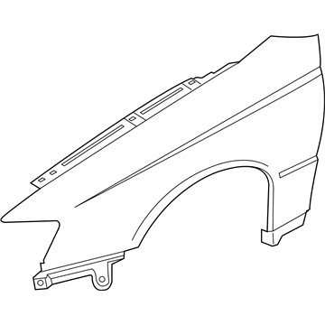GM 92122726 Fender