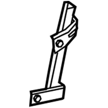 Mopar 68104287AA Channel-Rear Door Glass