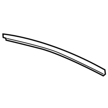 BMW 51-35-7-182-295 Window Guide Web Cover Left