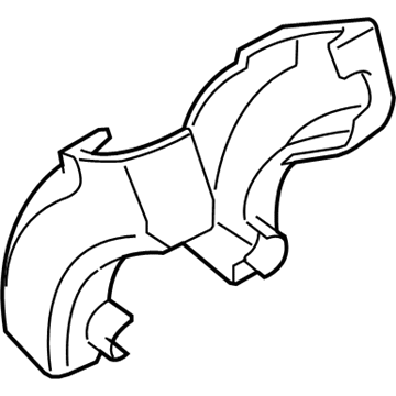 BMW 51-16-7-133-655 Set Of Covers Mirror Baseplate