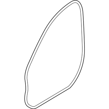 BMW 51-72-7-490-025 Door Seal With Templates
