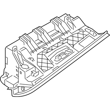 BMW 51-16-9-202-272 Glove Box With Airbag