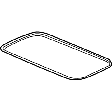Acura 70205-T2A-A01 Seal, Sunroof Glass