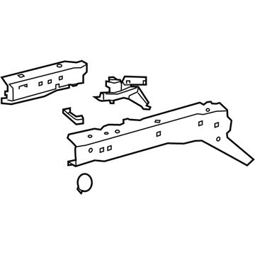 Toyota 57028-47040 Inner Rail