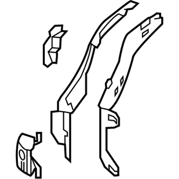 Toyota 53705-47901 Apron Reinforcement