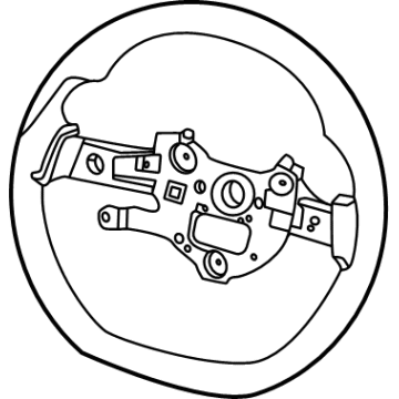 Hyundai 56111-GI000-YGN BODY-STEERING WHEEL