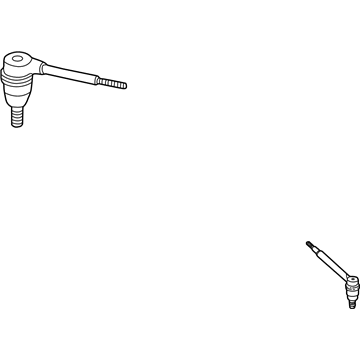 GM 12471300 Rod Kit, Steering Linkage Outer Tie