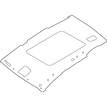 Nissan 73910-9UC2B Cloth Assy-Headlining