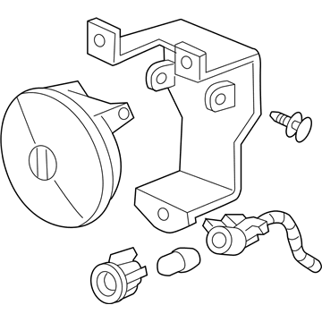 GM 16531086 Fog Lamp Assembly