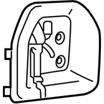 Mopar 1RC70DX9AB Bezel-Release Handle