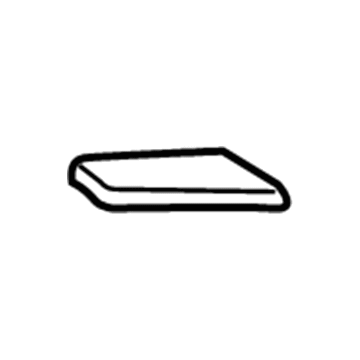 Toyota 72553-0E030-B0 Recliner Cover Protector