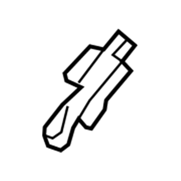 GM 13350768 Weatherstrip Pillar Trim Retainer