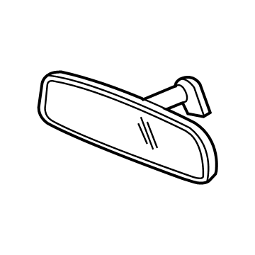 Mopar 68297610AA Inside Rear View Mirror