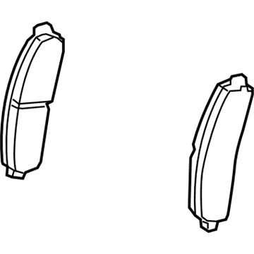 GM 19168899 Front Pads