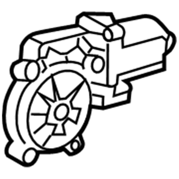 GM 84455121 Window Motor