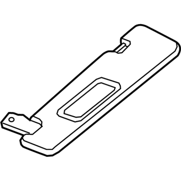 BMW 51-16-7-456-433 LEFT SUN VISOR