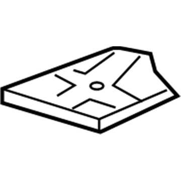Honda 63541-TBA-A01 Separator L, FR Pl