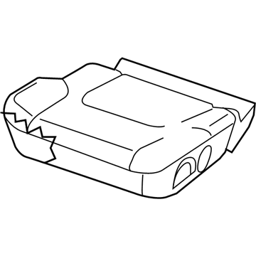 Nissan 87350-9AL0B Cushion Assembly - Front Seat