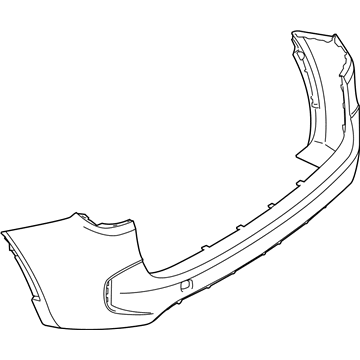 BMW 51-12-8-066-899 Panel, Bumper, Primed, Rear