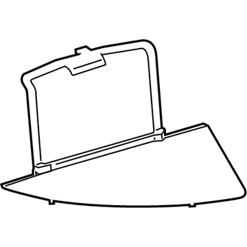 BMW 66-32-7-851-013 Screening, Left