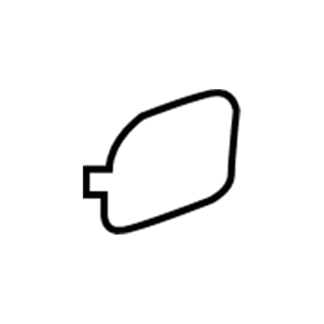 BMW 51-12-8-066-893 Flap, Towing Eye, Primed, Rear Left