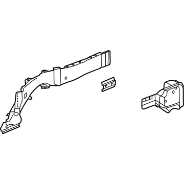 GM 84757445 Rear Rail