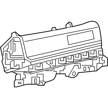 Mopar 5YE141N1AI GLOVE BOX-INSTRUMENT PANEL