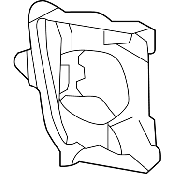 Lexus 52711-60050 Garnish, Front Bumper