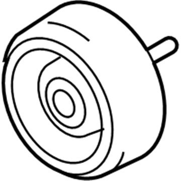 Ford 4S7Z-8678-A Serpentine Idler Pulley