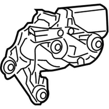 Ford AE9Z-17508-C Rear Motor