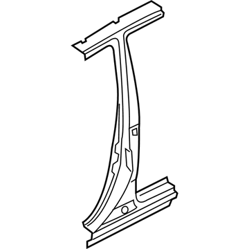 Kia 714022GB50 Pillar Assembly-Center Outer