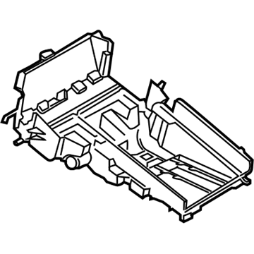 Ford AV6Z-18471-B Lower Duct