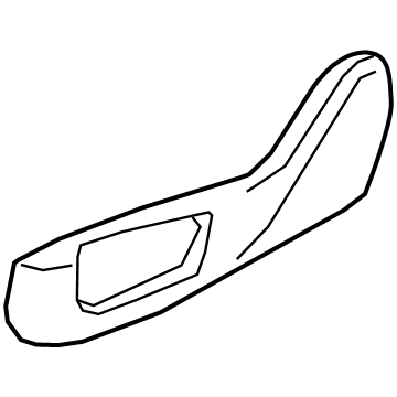 BMW 52-10-7-497-989 Trim, Seat Outer Left