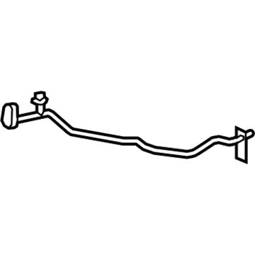 Toyota 88707-12250 Rear Suction Hose