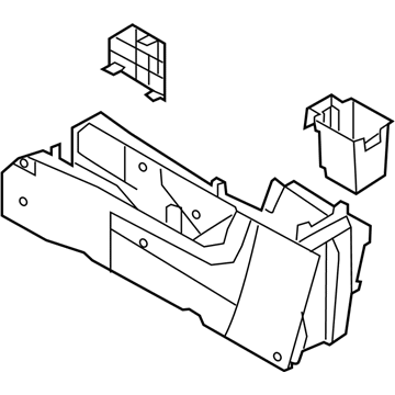 Ford 9L8Z-78045A36-EA Console Base