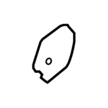 Nissan G4574-ZK3MA Reinforce-Anchor Belt, Rear Floor