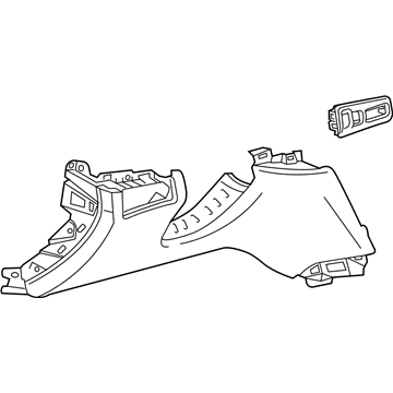 GM 84214343 Knee Bolster