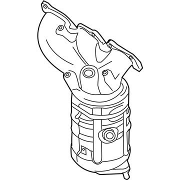Ford BT4Z-5G232-C Manifold With Converter