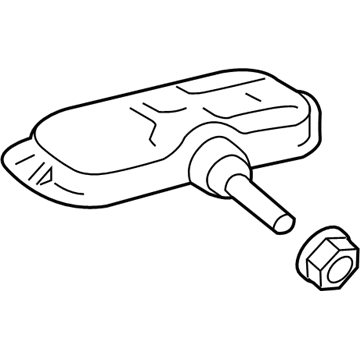 Lexus 42607-53020 Tire Valve Sub-Assembly