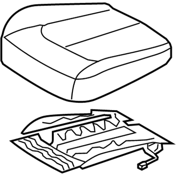 Kia 88200A8821HEF Cushion Assembly-Front Seat