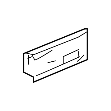 GM 42644296 Rocker Reinforcement Extension