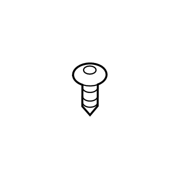 BMW 07-14-7-234-925 Oval-Head Screw/Washer Assembly