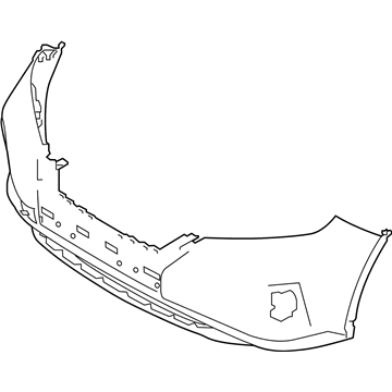 Nissan 62022-9UF0H Bumper Set Front