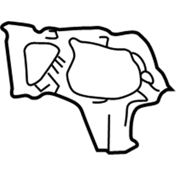 BMW 51-11-8-045-447 Support, Fog Lamp Left