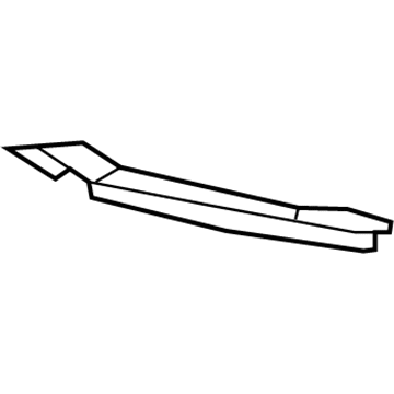 BMW 51-75-8-046-127 Pressure Lip, Front Left