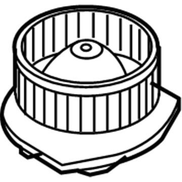 Nissan B7225-JK60C Motor Assy-Blower W/Case