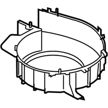 Nissan 27236-EH100 Case-Blower